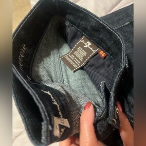 7 For All Mankind Indigo Denim Jeans